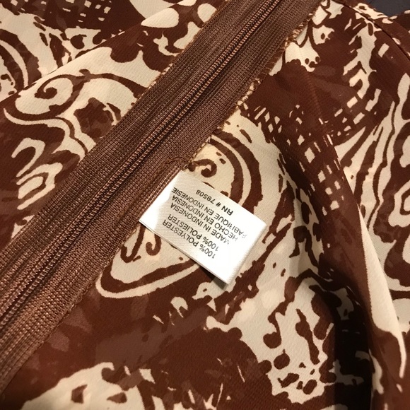 Violet & Claire Sheer Blouse w/Knot Detail-L - Picture 5 of 5